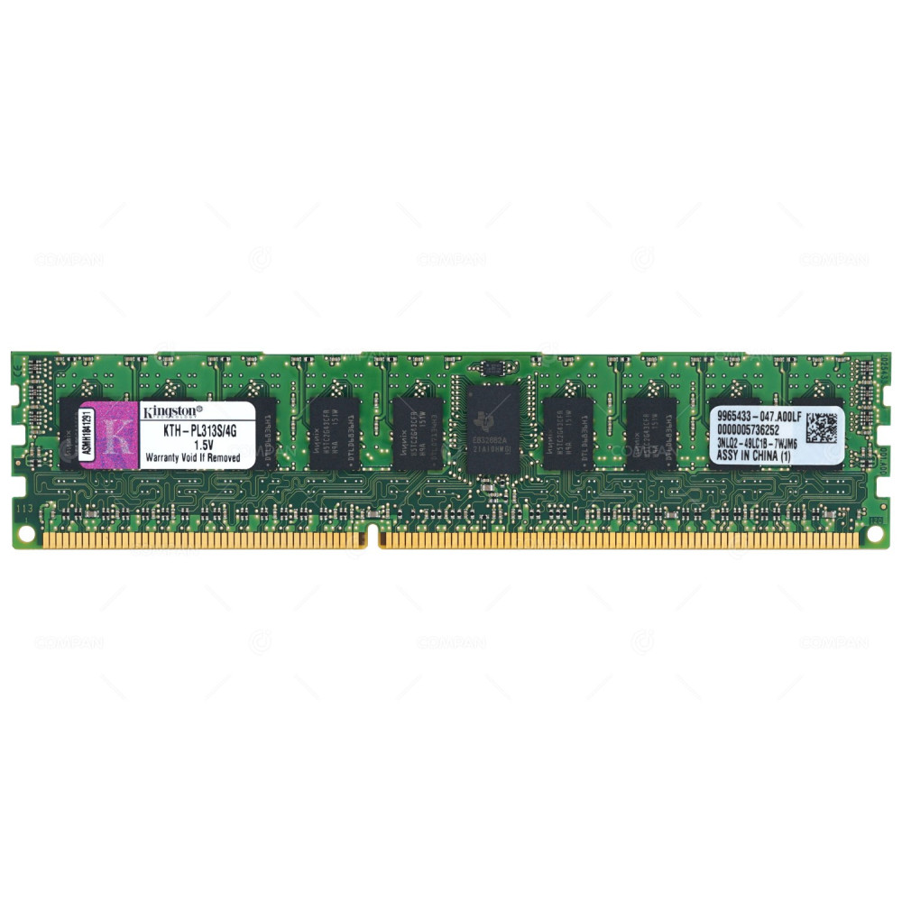 KTH-PL313S 4G  KINGSTON MEMORY 4GB 2RX4 PC3 10600R DDR3